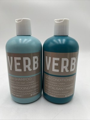 verb sea shampoo and conditioner 12.oz