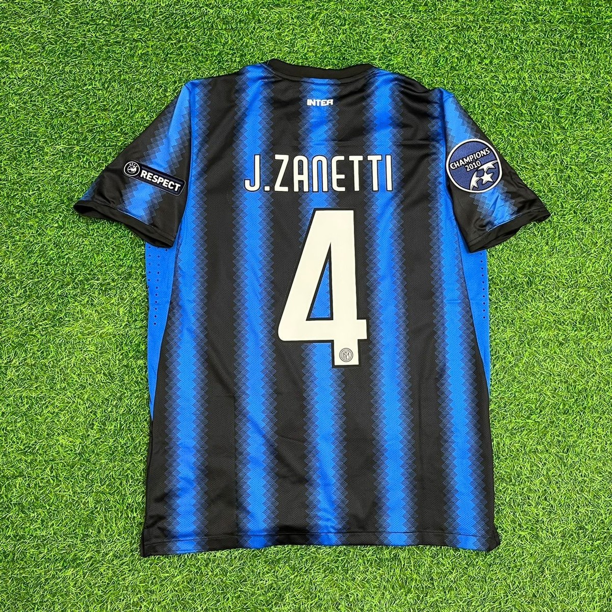 Javier Zanetti - Inter 2011 Special Final Jersey Soccer Trikot