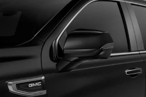 Genuine GM Exterior Trim Mirror Covers Black 84703355
