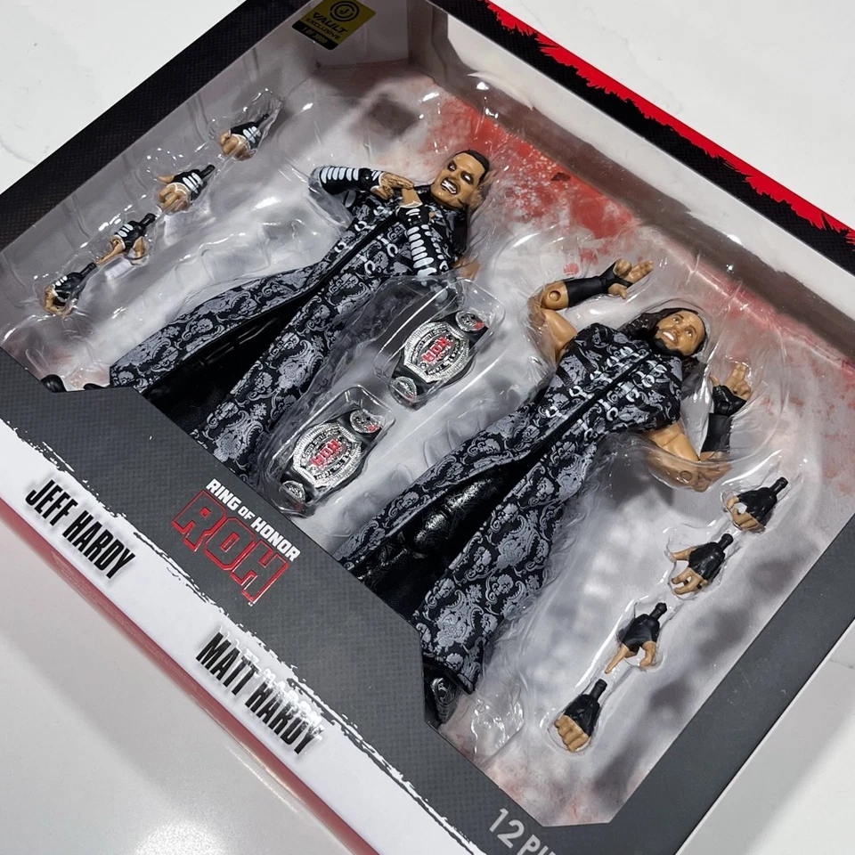 ROH Ring of Honor HARDY BOYZ Figure 1/3000 Jazwares Vault Exclusive AEW WWE WWF - Image 4 of 4