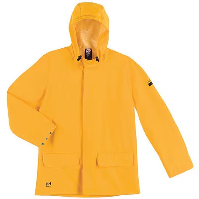 Helly Hansen 70129_310-4Xl Rain Jacket, Pvc/Polyester, Yellow, 4Xl