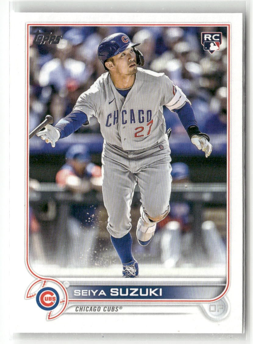 2022 Topps Update #US250 Seiya Suzuki RC ROOKIE CUBS