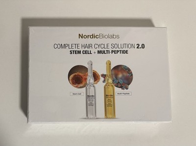 NordicBiolabs Complete Hair Cycle Solution 2.0 Multi-Peptide Hair Treatment 20ct