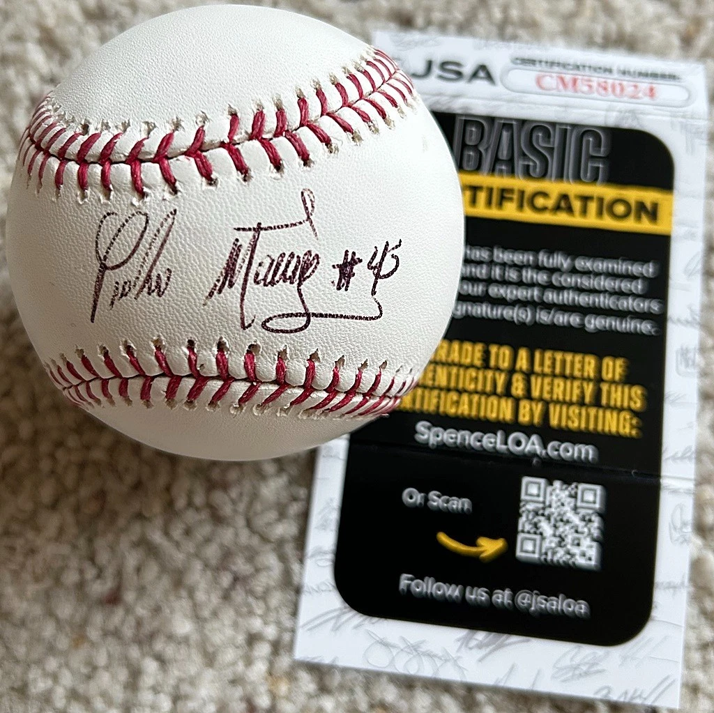 25+ Pedro Martinez Original Autographed Baseball MLB Balls for