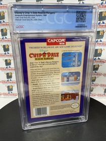 Chip n Dale Rescue Rangers Disney's Capcom CIB VGA WATA CGC PSA Nintendo NES