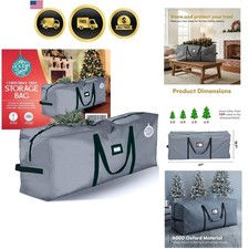 Christmas Tree Storage Bag - Heavy-Duty Waterproof Christmas Tree Bag with Du...
