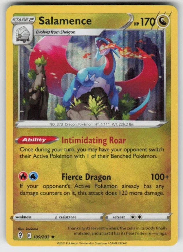 Salamence Pokémon TCG Cards for sale | eBay