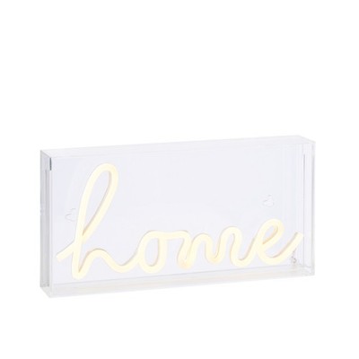 Litecraft Glow Leuchtkasten Neon Style Home Kinderzimmer integrierte LED - Weiß 