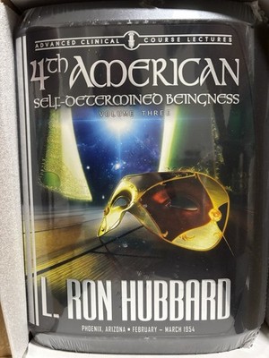 L. Ron Hubbard 4th American Self-Determined Beingness Volume 3 Audio CD Lectures
