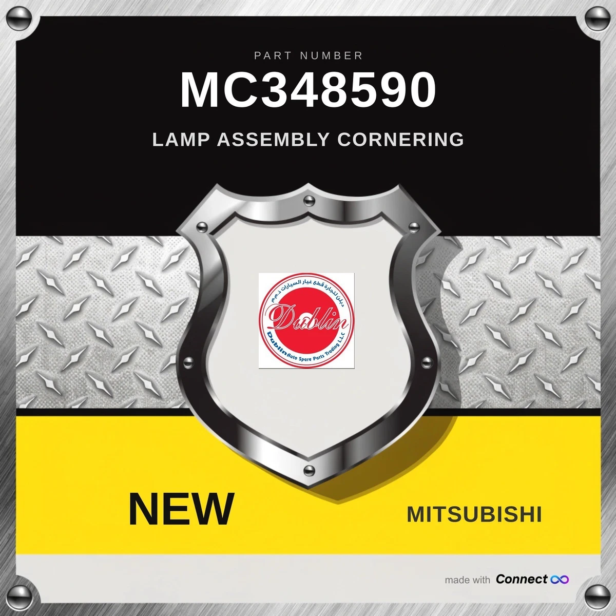 Recambo 2 Pezzi Illuminazione Targa A LED Bianco Xenon Per Mitsubishi Outlander III (CW) Dal 2012