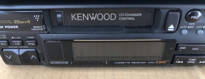 Kenwood KGC-700 Graphic Equalizer KRC-X800 Cassette Tuner Car