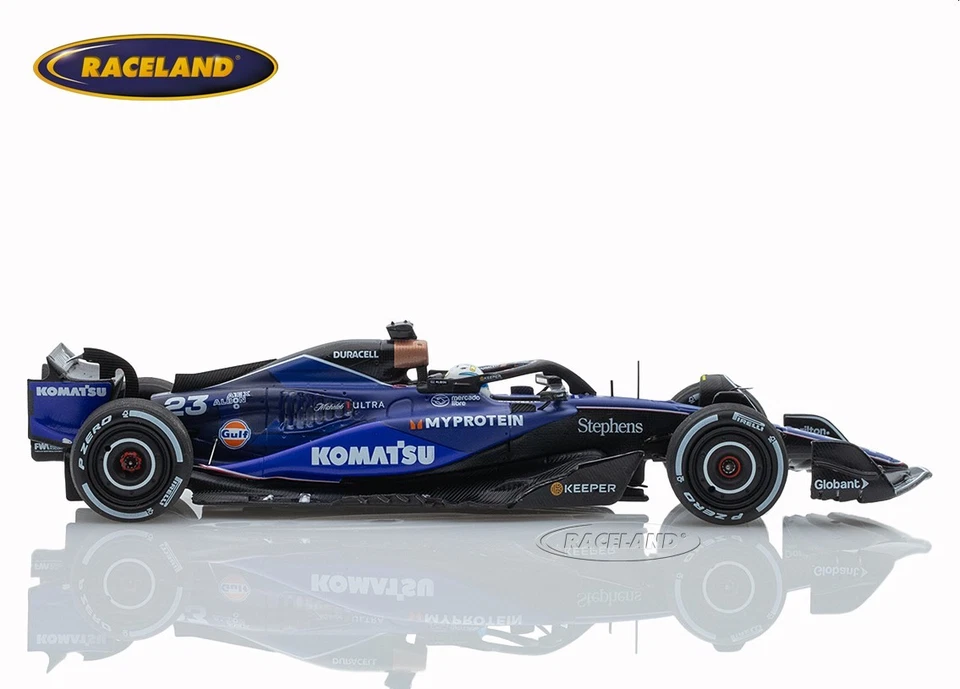 Williams FW46 Mercedes F1 GP USA 2024 100. F1 Rennen Albon, Spark 1:43, S9559 - Bild 4 von 4
