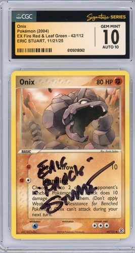 Onix graded CGC 10 for sale on eBay