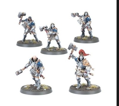 10 Liberators - Stormcast Eternal - Warhammer AoS Skaventide im Gussrahmen 