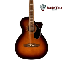 Fender Kingman™ Bass, Walnut Fingerboard, Black Pickguard W/Gig Bag - Shaded