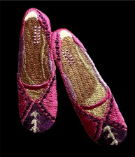 iron on patch applique women's shoes 3 3/8 x 2 inch