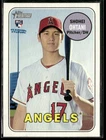 2018 Topps Heritage Baseball #600 Shohei Ohtani RC