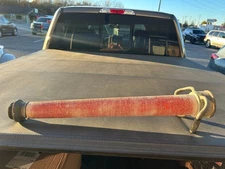 Vintage Fire Hose Nozzle 25” Jute wrapped WD Allen 1956 Chicago Illinois brass