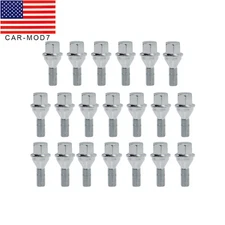 For Jeep Cherokee Compass Chrysler 200 Dodge Dart Wheel Lug Bolts 20pcs M12x1.25