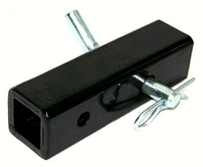 2" to 1-1/4" Hitch Reducer Adapter Towing Adaptor Trucks Trailer w / safety pin 