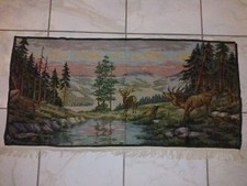 SOVIET VINTAGE GOBLIN  CARPET DEER