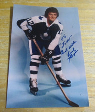 Errol Thompson Autographed Signed 4X6 Photo NHL Hockey Toronto Maple Leafs
