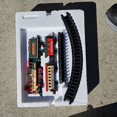 Bright Train Set 1996 Wintersville Express UNTESTED | eBay