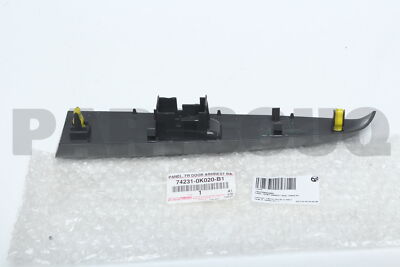 742310K020B1 Genuine Toyota PANEL, FRONT ARMREST BASE, UPPER RH