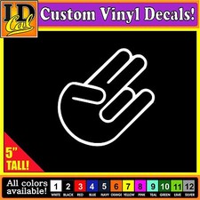 Jdm The Shocker Car Vinyl Decal Window Sticker Import Hand Logo Symbol Decal