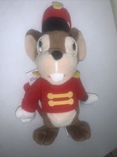 Dumbo Movie Disney Store Plush Timothy Mouse Bean Bag Plush 8" Vintage