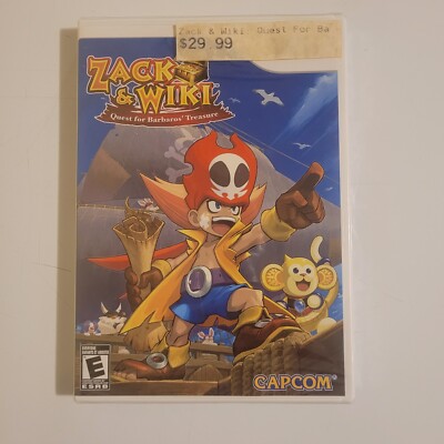 Zack & Wiki: Quest for Barbaros' Treasure (Nintendo Wii) Sealed