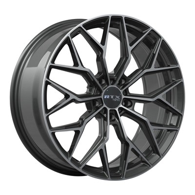 20'' Black Wheel For 2023-2024 Toyota Highlander 20x8.5 5x114.3 ET38 CB67.1 RTX 0