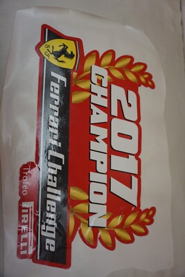 Cool 2017 Champion Ferrari Challenge Trofeo Pirelli Formula 1 Race Decal