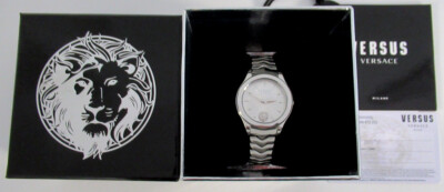 Versus by Versace-Damen Armbanduhr Silber-MOUNT PLEASANT-Kostenloser Versand!