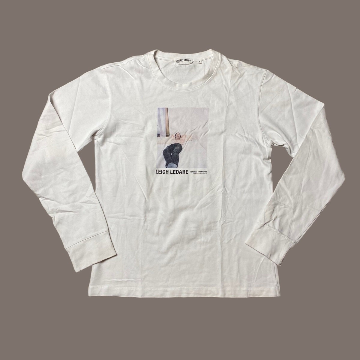 Helmut Lang Leigh Ledare Personal Commisions Long Sleeve T-Shirt
