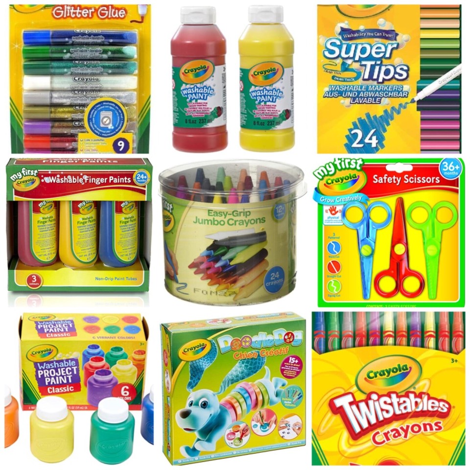 Lápices, Marcadores, Lápices De Colores, Pinturas Y Más Opciones Crayola