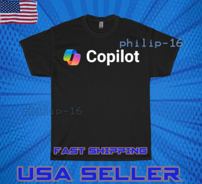NEW SHIRT PREMIUM MICROSOFT COPILOT AI SOFT LOGO UNISEX T-SHIRT FUNNY SIZE S-5XL