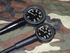 Sunline New-Military 52mm 65mm Finimetr Ciśnieniomierz Metalowa obudowa