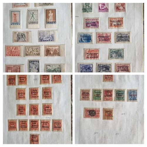 GREECE 1912 - 1965 HUGE MIXED COLLECTION MLH, USED HIGH CATALOGUE VALUE RARE ST - Picture 4 of 12