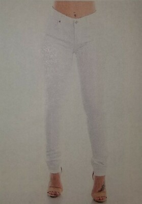 Classic Skinny White Jeans Size 11