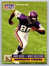 1991 Pro Set - 3rd Round Draft Choice Jake Reed #797 (RC)