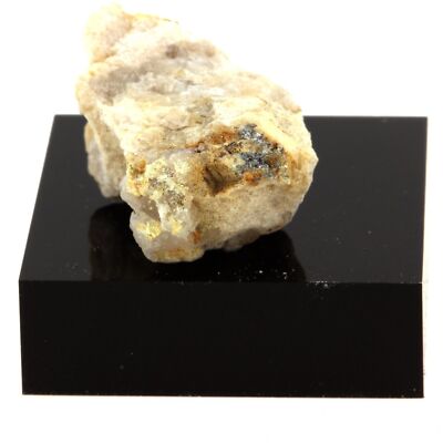 Steine Und Minéraux. Quarz + Chalkopyrit. 26.5 Ct. North Hatley, Quebec, Cana