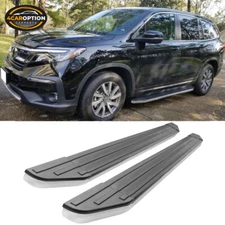 Fits 16-22 Honda Pilot YF5/6 68" Side Step Nerf Bar Side Running Board Black