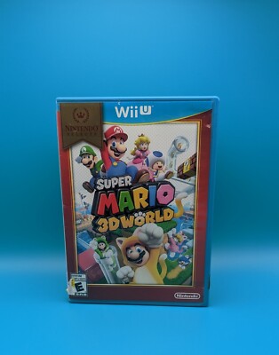 Super Mario 3D World for Nintendo Wii U Used Good Condition in Box