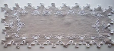 Hardanger table runner