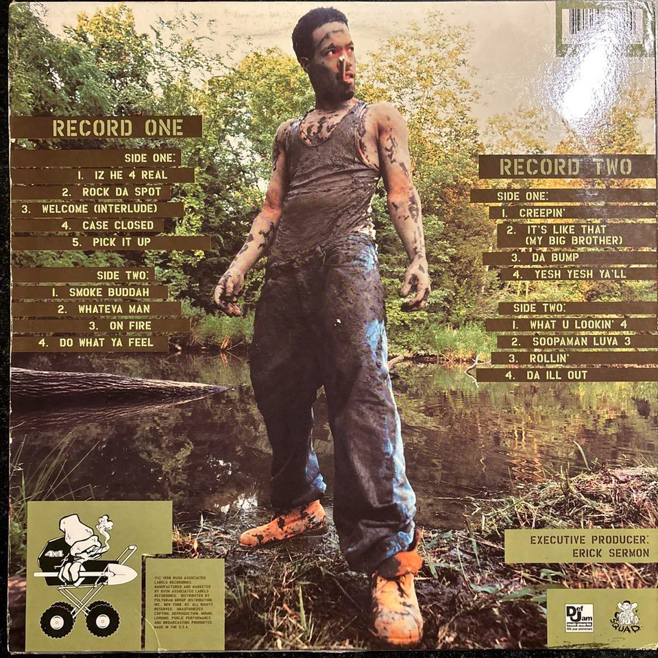 Redman Muddy Waters 2LP Vinyl 1996 Def Jam Original Pressing US Hip Hop Classic - Image 2 of 4