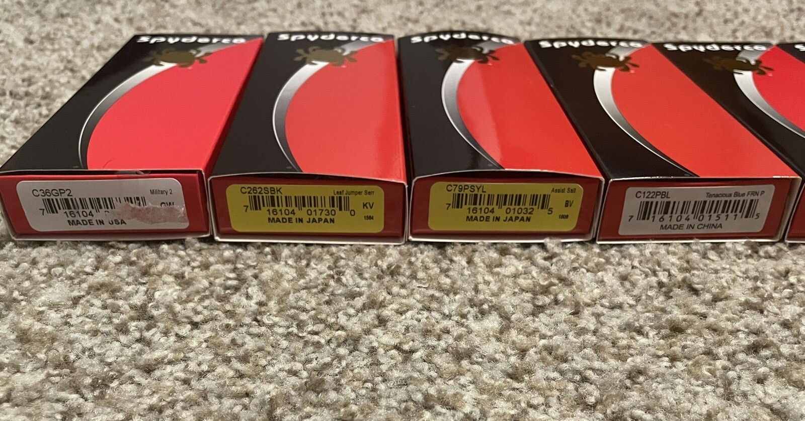 Spyderco Knife Lot eBay
