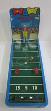 automatic drop kick football Board Tabletop game tin toy rare Gotham 1940's