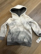 oshkosh b'gosh Boys Hoodie Sherpa Inner Hoodie New W Tags Size 4/4A