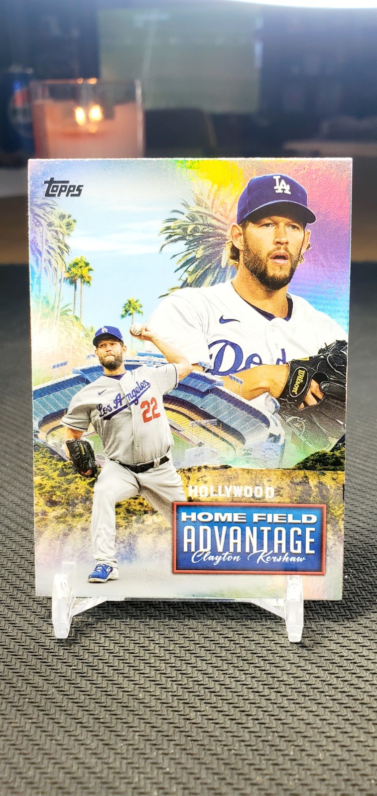2024 Topps Series 1 Clayton Kershaw HOME FIELD ADVANTAGE HFA-2 SSP Dodgers 🔥